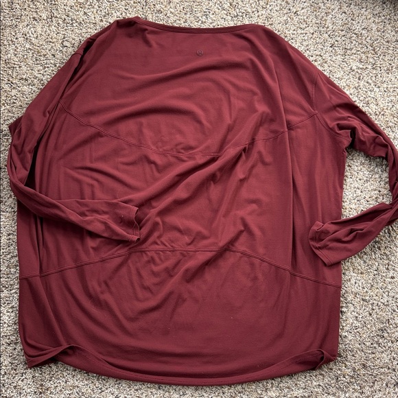 Lululemon Back In Action Organic Cotton Long-Sleeve shirt - Picture 5 of 6